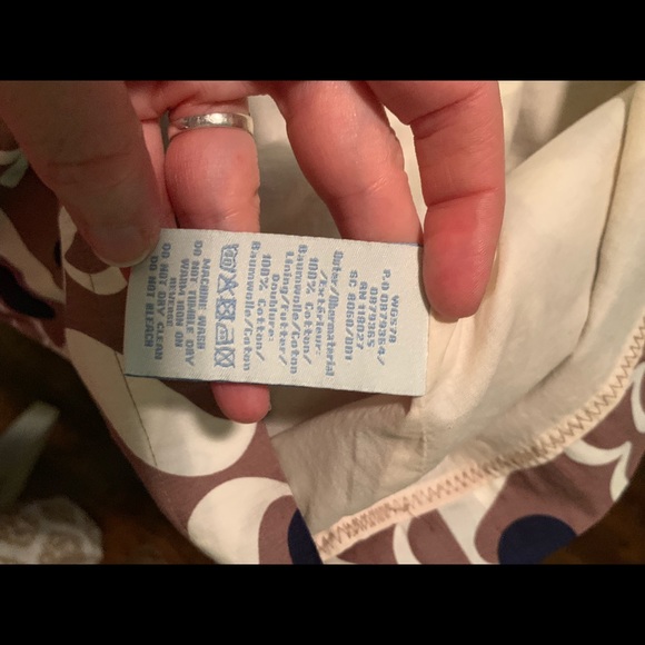 Boden A Line Mod Printed Cotton Skirt Cute! - Picture 5 of 6